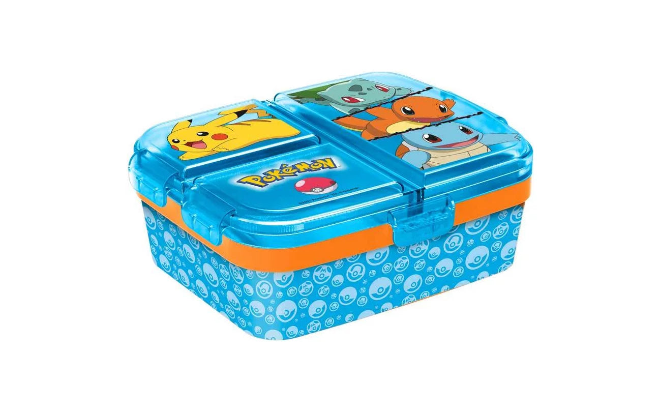 Pokémon-Lunchbox-Geschenk, Pikachu-Blau-Orange-Spielzeuggeschenk