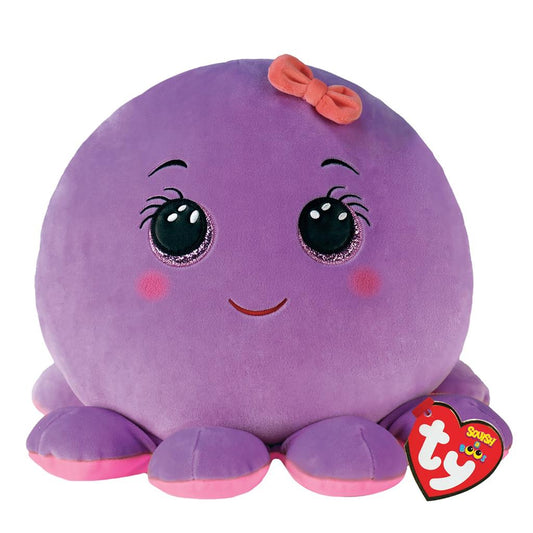 TY SQUISH A BOO OCTAVIA PURPLE OCTOPUS 31CM knuffels