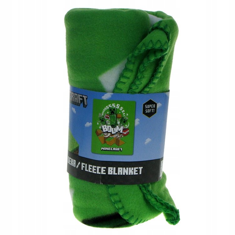 Minecraft deken fleece groen zacht creeper speelgoed cadeau