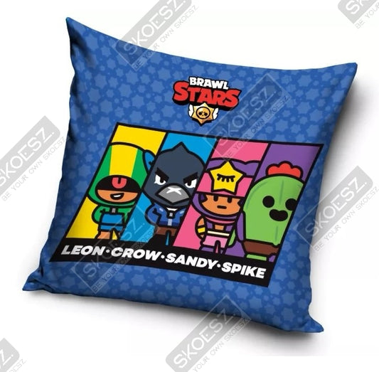 Brawl Stars Sierkussen hoes 40x40 cm Ritssluiting Wasbaar 2 zijdige print