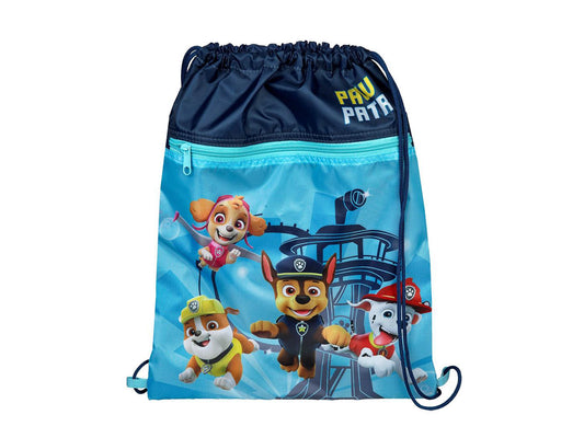 Paw Patrol Gymtas Rugtas met koordjes rugzak blauw school speelgoed cadeau